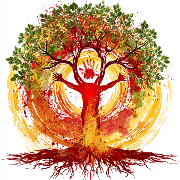 Andrew Hillman (Andrew J. Hillman) Nonprofit, tree of life emblem
