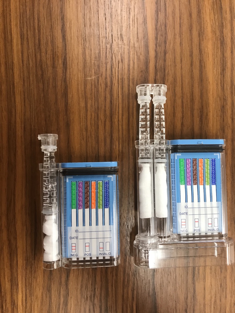 Andrew Hillman. Past investment. Easy Saliva drug screen one and two: a single-swab device and a dual-swab device.